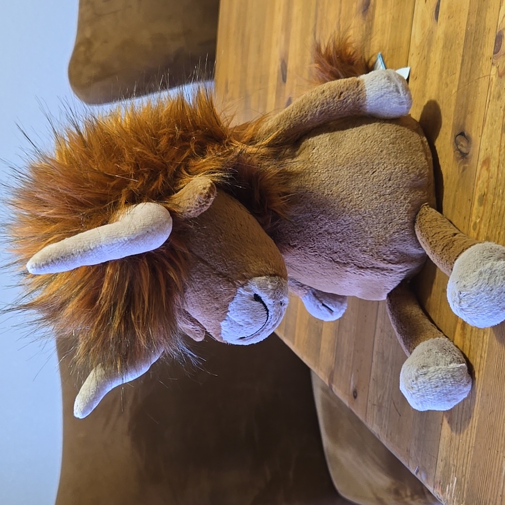 Jellycat Ramone Bull 13x5.1x5.5" Soft and Plush NWT - Picture 3 of 6